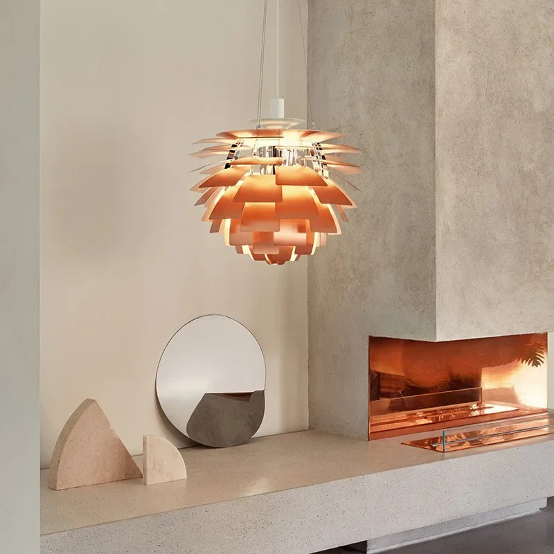 High Quality Artichoke Pendant Light Chandelier Ceiling Hanging Suspension Lamp Close to Original 2