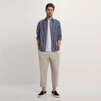 Men's Cotton Linen Pants Men's Autumn New Fashion Breathable Solid Color Casual Comfort Jogging Fitness Streetwear RA - Image 3