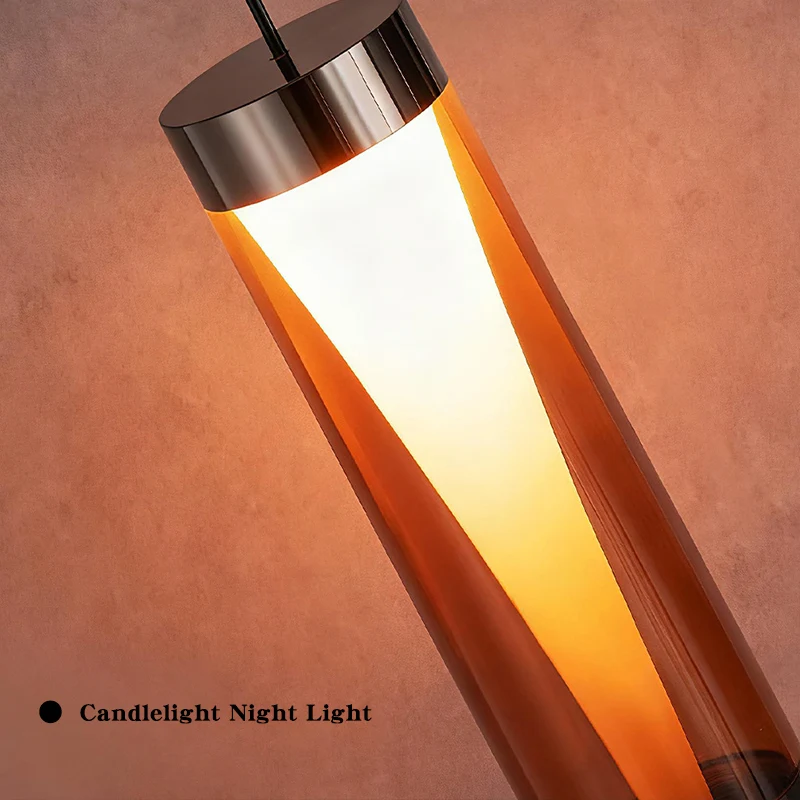 Nordic LED Pendant Light 2m Hanging Lamps Interior Lighting Warm White Home Bedside Living Room Dining Tables Kitchen Decoration