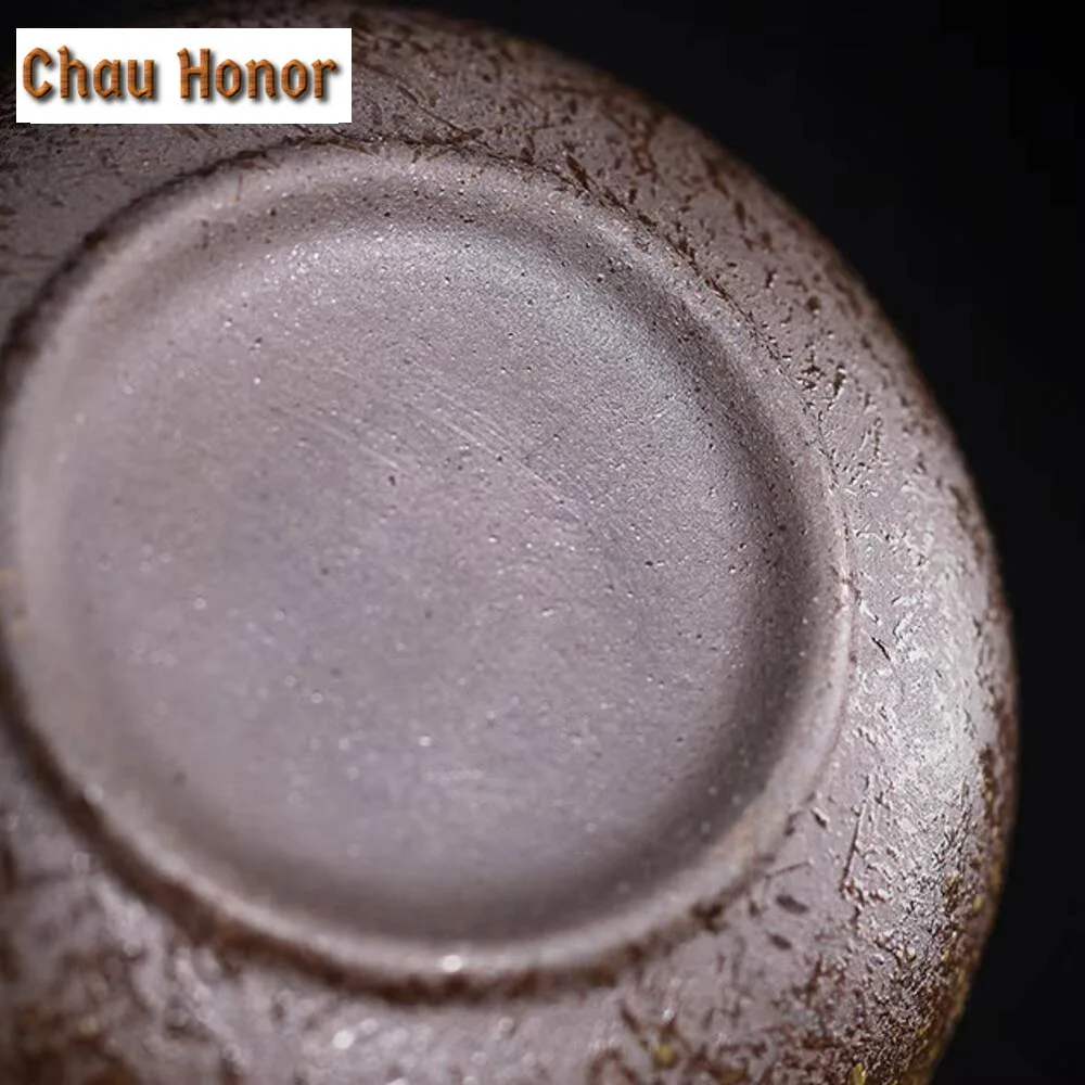 Creative Coarse Pottery Tea Pitcher Japanese Stoneware Tea-separating Cha Hai Household Justice Cup Tea Tableware Accessories