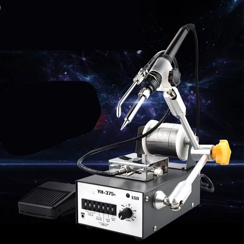 YH2015 Automatic Soldering Machine High-power Foot-operated Tin Soldering Iron 375c Tin Constant Temperature Station