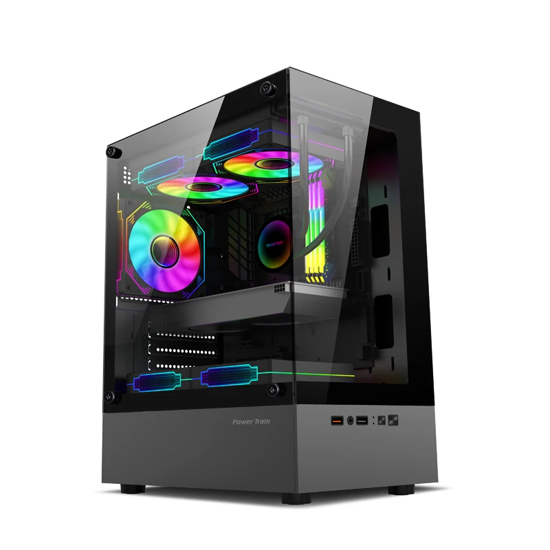 Illusionary Realm PC case M-ATX sea view room chassis support 240 water-cooled USB3.0