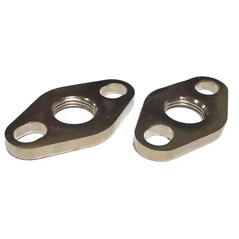 

Металлическая прокладка для выхлопных газов, Универсальная автомобильная сменная Фланцевая прокладка, эффективная выхлопная труба, датчик кислорода, автомобильные принадлежности