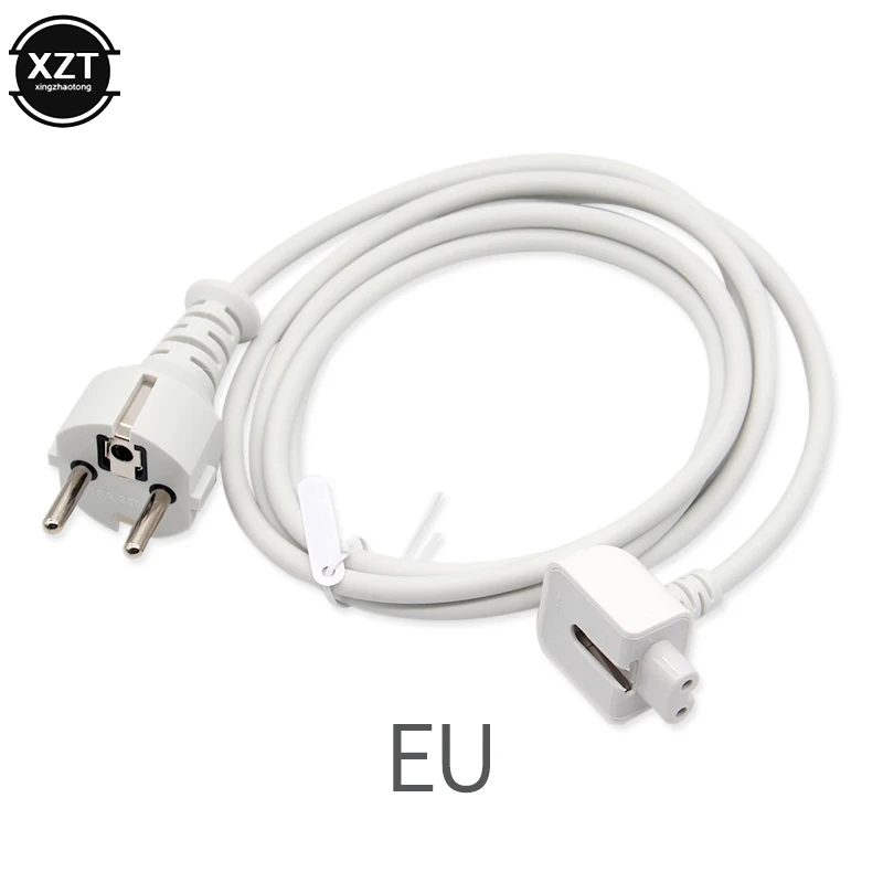 AC Power Adapter EU Plug For Apple MacBook Pro Extension Charging Cable Cord 1.8M 6ft Laptop Charger Power Cable Adapter
