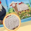 Children's Enlightenment and Early Education Cognitive Picture Books Simulated Animals Unstoppable 3D Books Touch Books Farm 6