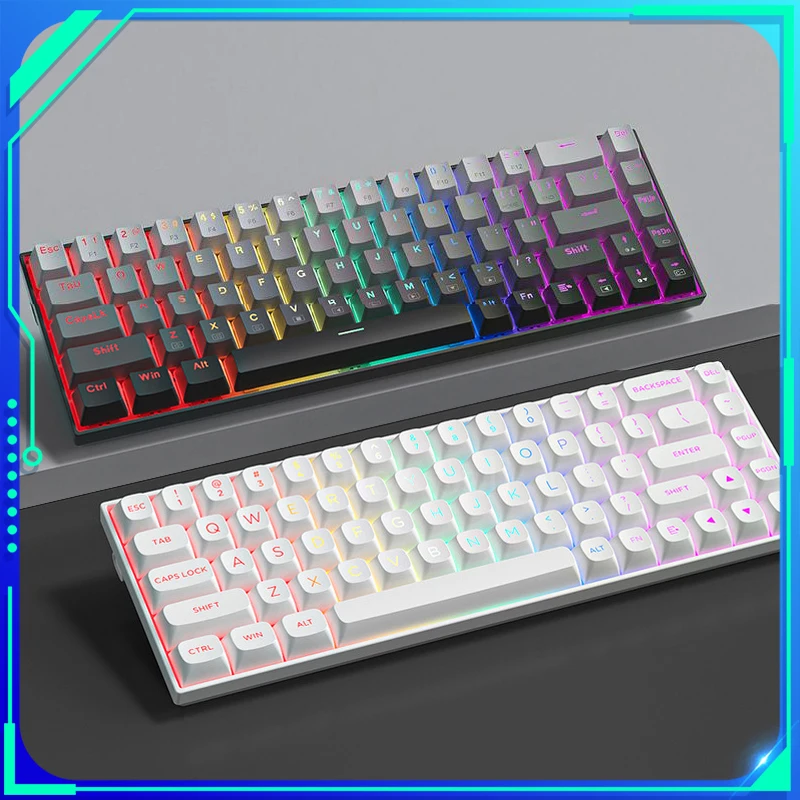 

M68 Magnetic Switch Gaming Keyboard Single Mode Wired Mechanical Keyboard 8K Quick Trigger 68Keys Hot Swap For Valorant Gamer