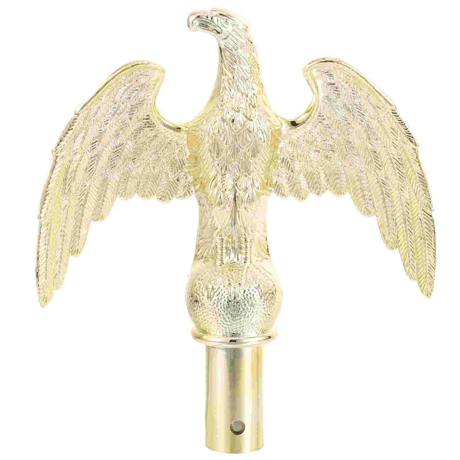 

Flag Pole Eagle Topper Flag Ornament Pole Eagle Topper Ornament Decorative Eagle Finial Flag Pole Eagle Adornment