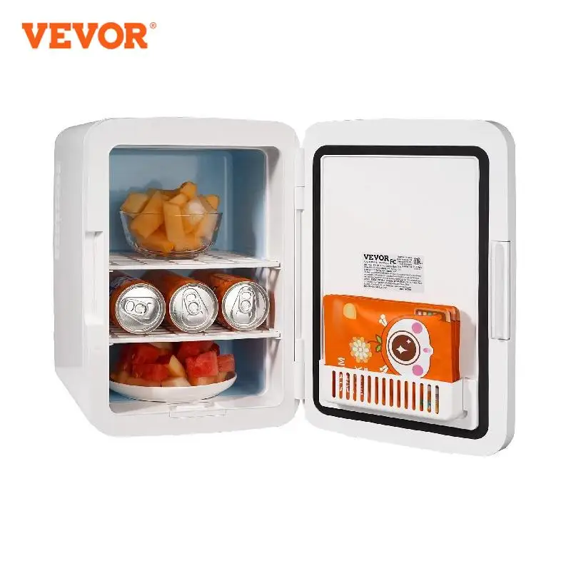 Cooseon-mininevera con espejo de 4L, refrigerador de belleza para maquillaje,  cuidado de la piel, refrigeración con calefacción CA/CC, Mini nevera para  coche - AliExpress