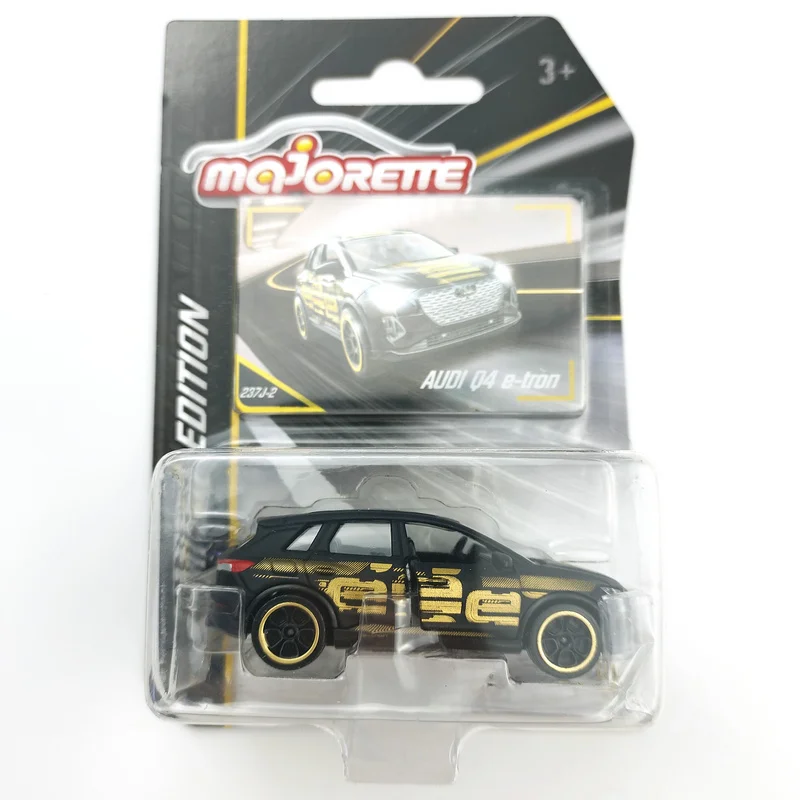 Majorette Black Gold Limit Edition Cars AUDI Q4/PORSCHE 917/LAMBORGHINI URUS 1/64 Die-Cast Model Toy Vehicles 4