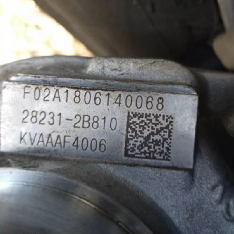 

Hyundai Tucson 1,6 страна шесть Оригинал 28231-2B810 турбокомпрессор
