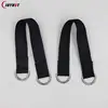 150KG Bearing Load Hanging Belt T-bar Strap Dumbbell Barbell Rope Handles Strap Tree Swing Strap Hook Ring Connecting Belt 2