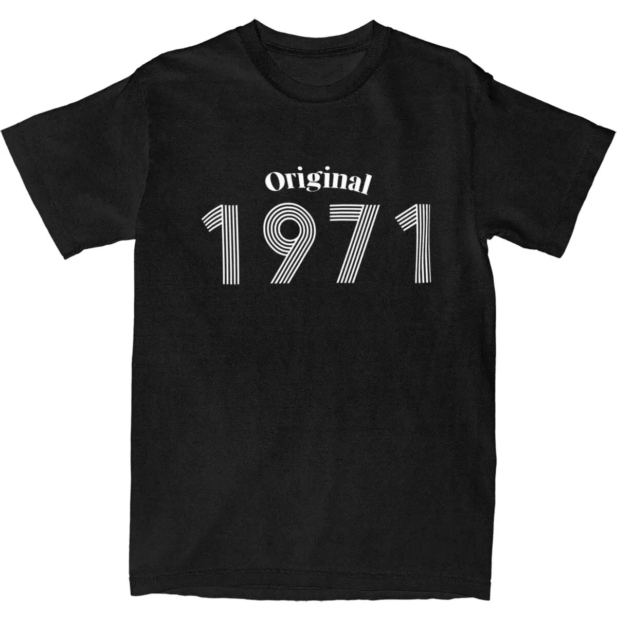 

Оригинальная летняя футболка 1971 с надписью Y2K, Забавные футболки, хлопковые дизайнерские мужские топы с коротким рукавом