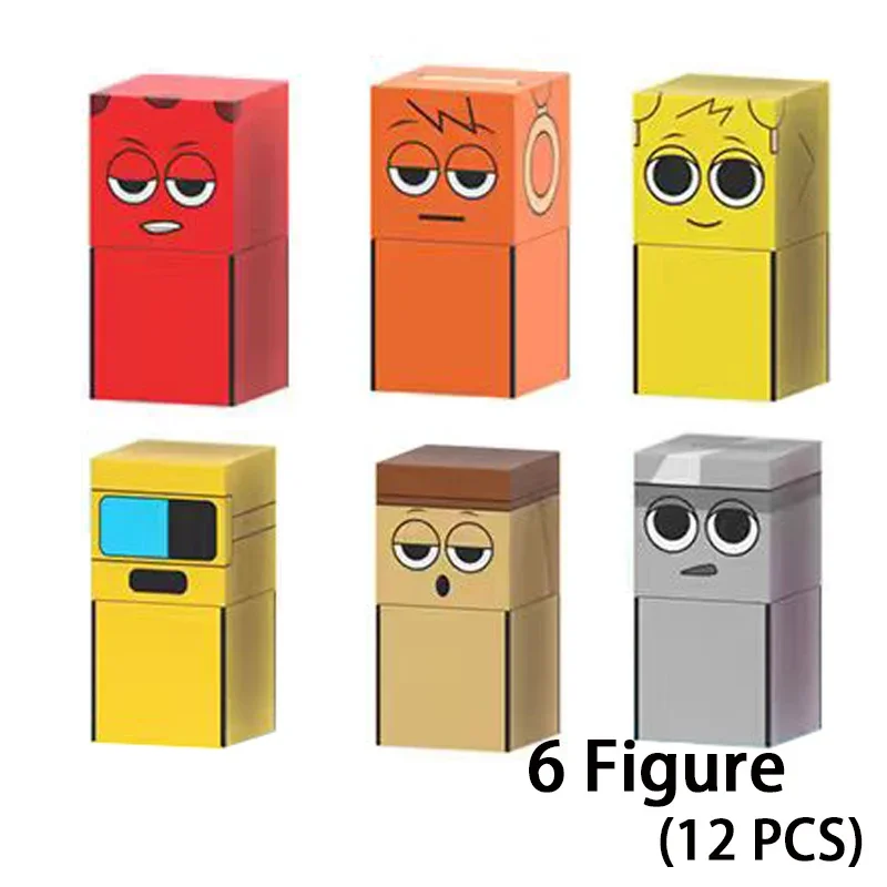 Magnetic Building Blocks Sprunki Magnet Cube Set DIY Mine World Model