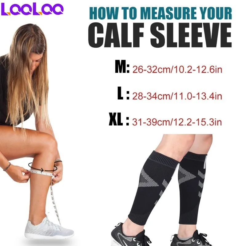 Calf Compression Sleeves 1Pcs for Men Women Footless Compression Socks Without Feet Shin Splints Varicose Vein Treatment
