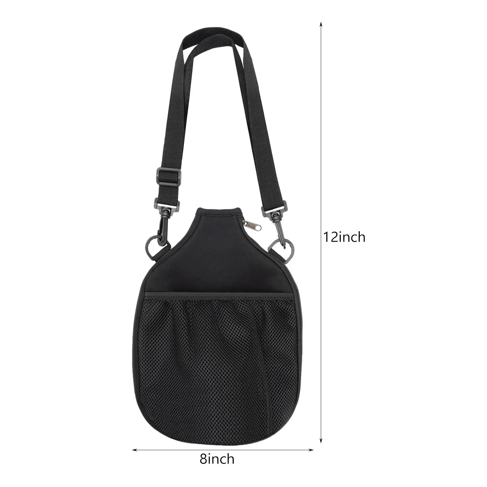 Pickleball Paddle Bag Carrying Case for Men Women Crossbody Bag for Outdoor