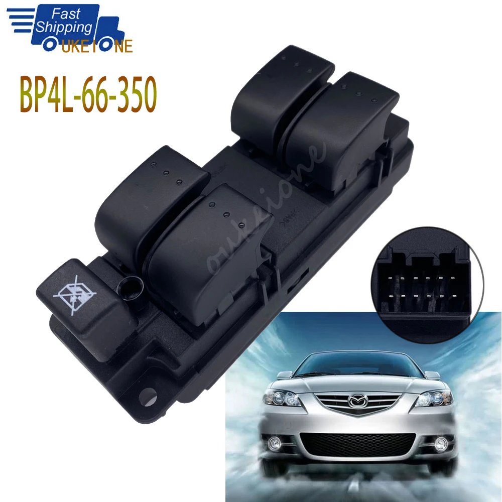 BP4L 66 350 For Mazda 3 Series BK 2003 2009 Front Left Electric Power