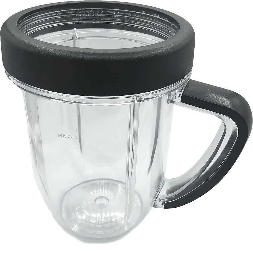 30oz Short Mixing Handled Cup Replacement Part Compatible with NutriBullet RX NBM-U0274