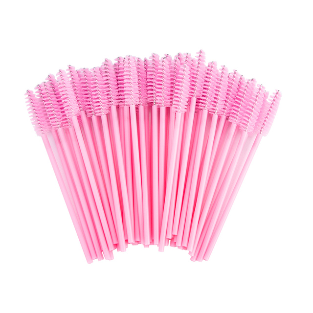 Extension Disposable Eyebrow brush Mascara Wand Applicator Spoolers Eye Lashes Cosmetic Brushes Set makeup tools