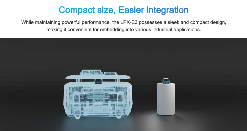 SLAMTEC RPLIDAR LPX-E3 Industrial Grade LiDAR 40M Scanning Range 360° for AGV UA
