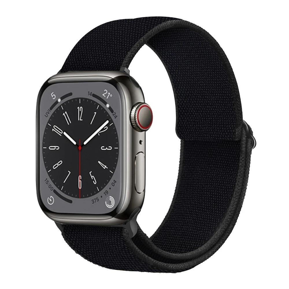 Comfortable Adjustable Nylon Braided Strap for Smartwatches