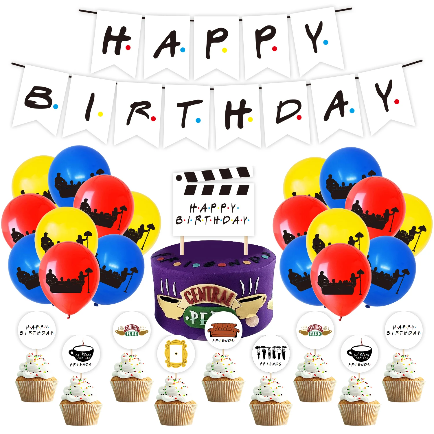 Friends Tv Show Party Decorations Friends Themed Party Decorations