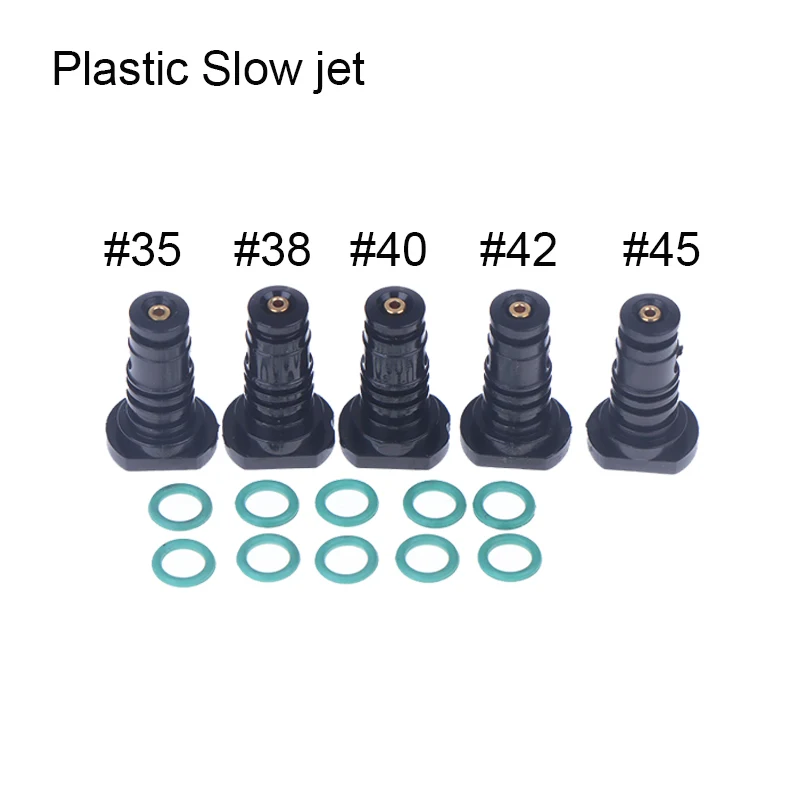 Black 99204-ZE0-0350 Professional Generator Carburetor Pilot Jet For EU2000i Generator Carburetor Slow Jet #35#38#40#42#45