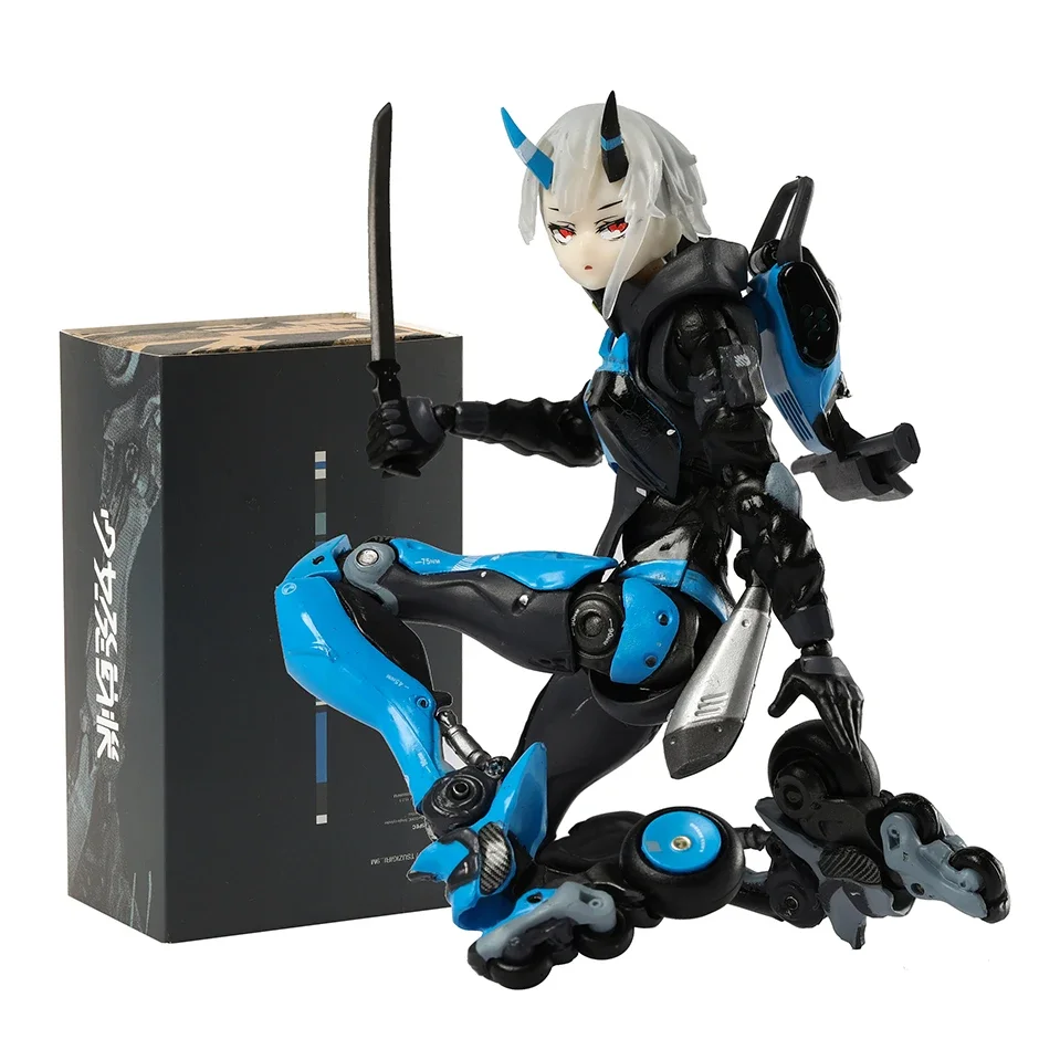 

MOTORED CYBORG RUNNER SSX_155 "TECHNO AZUR" Collection Action Figure PVC Model Figurals