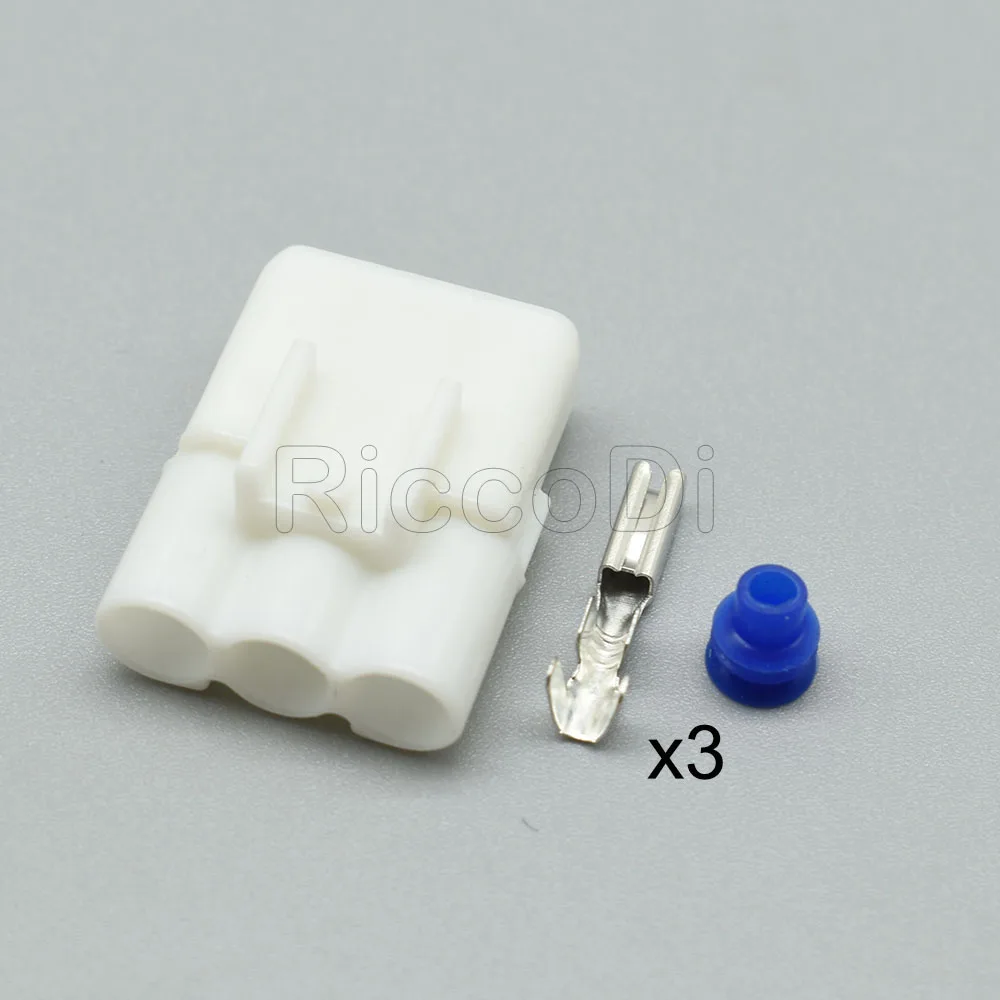 5 Set Connettori Sumitomo 3 Pin Maschio/femmina - Serie 090 Per Sensore Ossigeno, Terminali E Guarnizioni Inclusi, HM 6187-3801 / 6180-3451 - 3