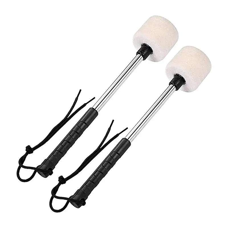 

Басовый барабан, противоскользящие палочки для басового барабана с ручками из нержавеющей стали, перкуссионные аксессуары для баров, домашней студии