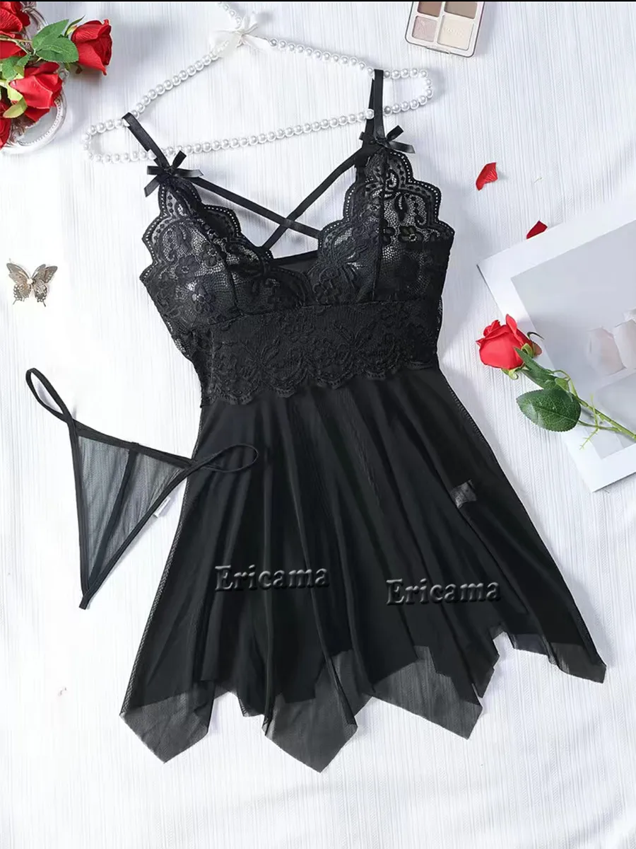 Women Transparent Lingerie Women's Underwear See Through Lingerie Sets Sexy Lace Bra And Panty Set Female Sexy Costumes women lingerie women lingerie set