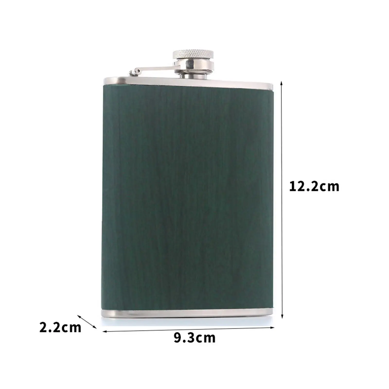 스테인레스 스틸 소형 휴대용 위스키 플라스크 세트, 와인 병