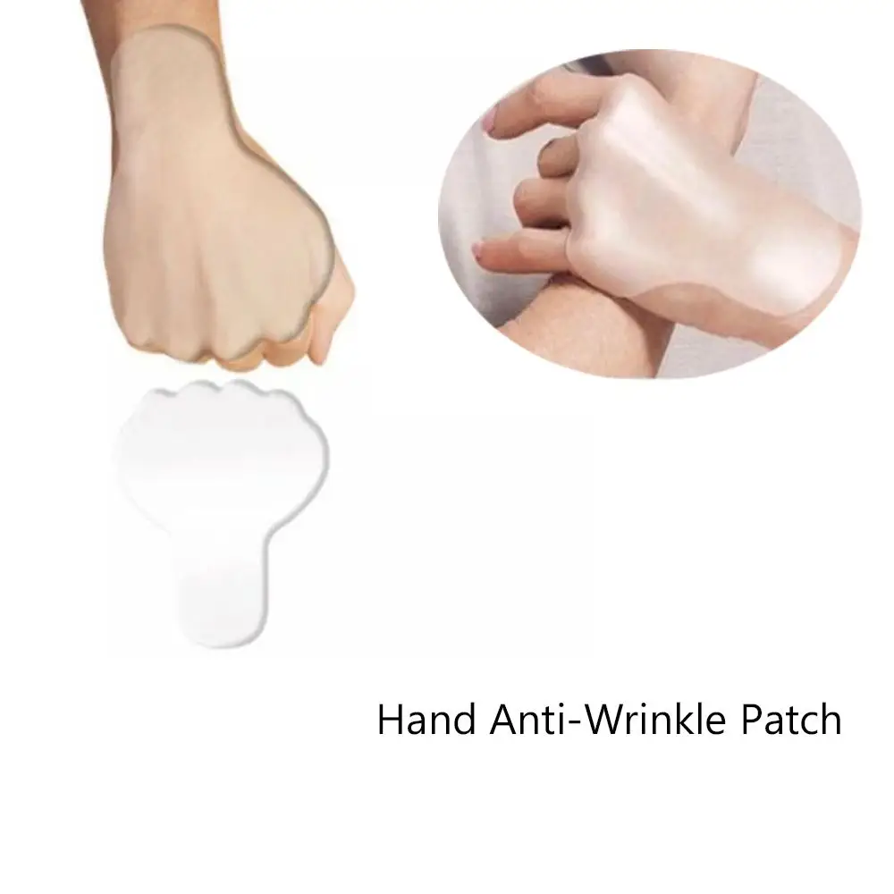 Silicone Antiwrinkle Pad Face Forehead Neck Hand Care Sticker Pad Anti