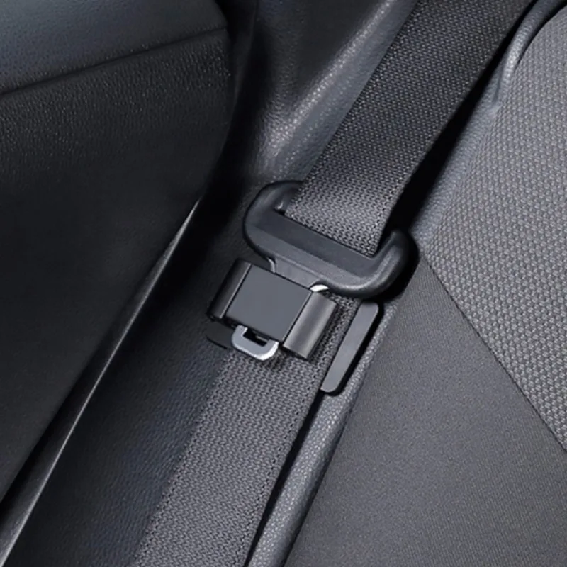 Seat belt stopper Car Seat Belt Limiter Buckle Stopper Self-adhesive Fixed Clip Seat Belt Adjusting Clip