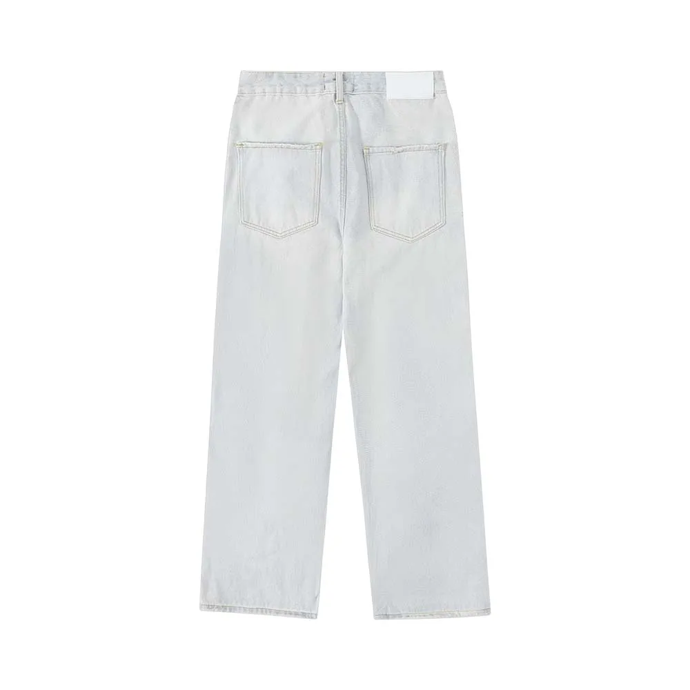 RHNDE Multi-pocket Washed Cargo Jeans Hip Hop Y2k Men’s Jeans 4