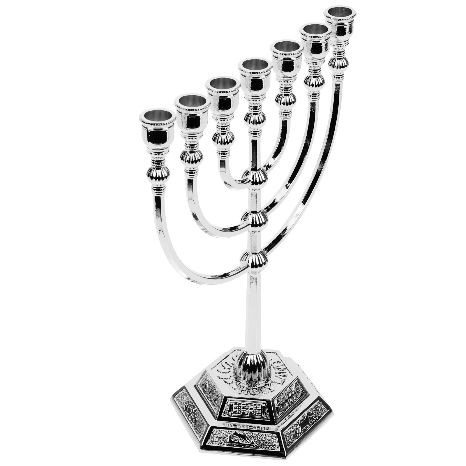 Candlestick Holder Holder Candlestick Menorah Stand Holders Jewish Decor Bed Above Wall Bedroom Candelabra Chanukah Branches Taper Vintage Retro
