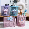 Stitch Iron Mesh Notebook Cup, Stitch Fans' Office and School Cute Desktop Stationery Pen Holder Pencil Box 1