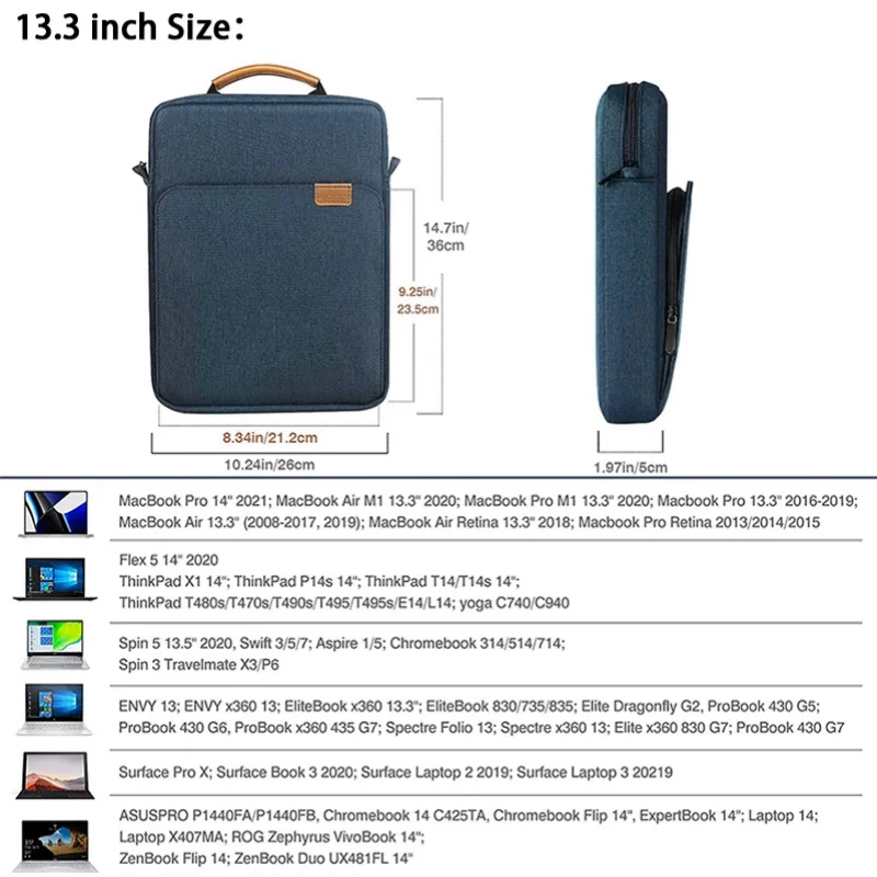 9-13 Zoll Tablet-Tasche für iPad Air iPad Pro Mini 2020 für Xiaomi 2022 Umhängetasche stoß feste Aufbewahrung Computer tasche Handtasche neu