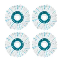 1/3/4PCS Microfiber Replacement Head Hands-free Rotating Mop Cloth for Leifheit Heads Clean Disc Mop Micro Cleaner Pad 1