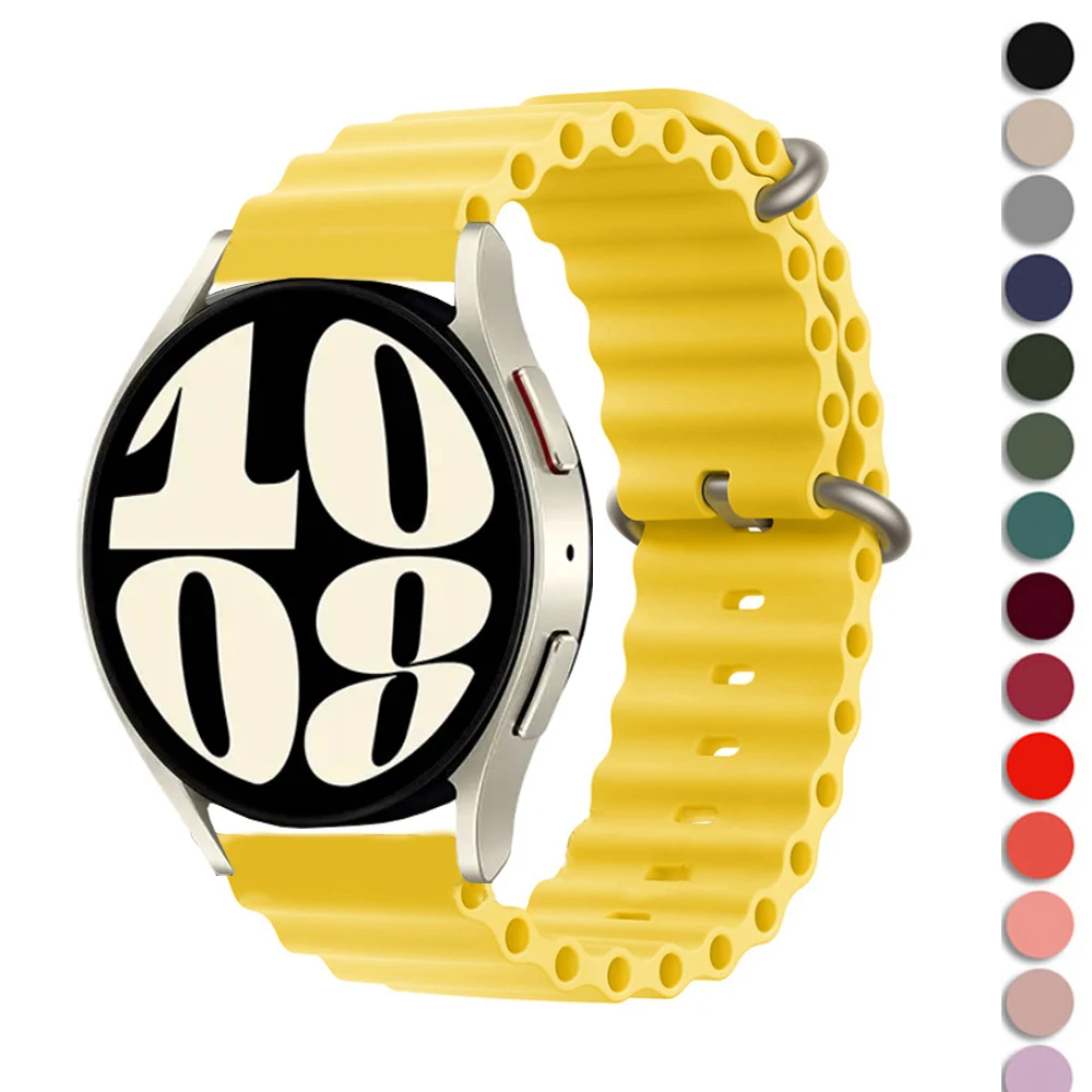 PulseiradesiliconeOceanparaSamsungGalaxyWatchPulseiraderel