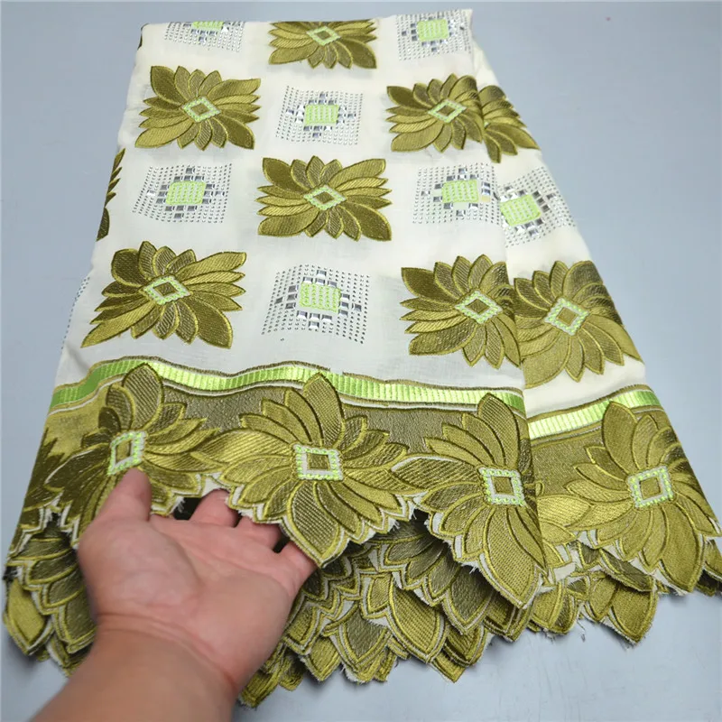 

5 yard Swiss lace fabric With stones beaded embroidery African 100% cotton fabrics Swiss voile lace popular Dubai style PS06273