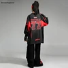 Boys Hip Hop Contrast Sweatshirt Fire Joggers Pants Girls K-pop Street Dance Costumes Kids Jazz Clothes Sets Children Streetwear 6