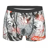 Nanatsu No Taizai Escanor Men Boxer Briefs Manga Cut Breathable Creative Underpants High Quality Print Shorts Gift Idea 1