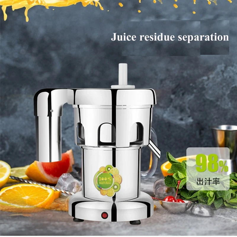 Automatic Electric Juicer Machine Juice Residue Separation Home Blenders Kitchen Large Caliber Pure Fruit Juice Machine 2