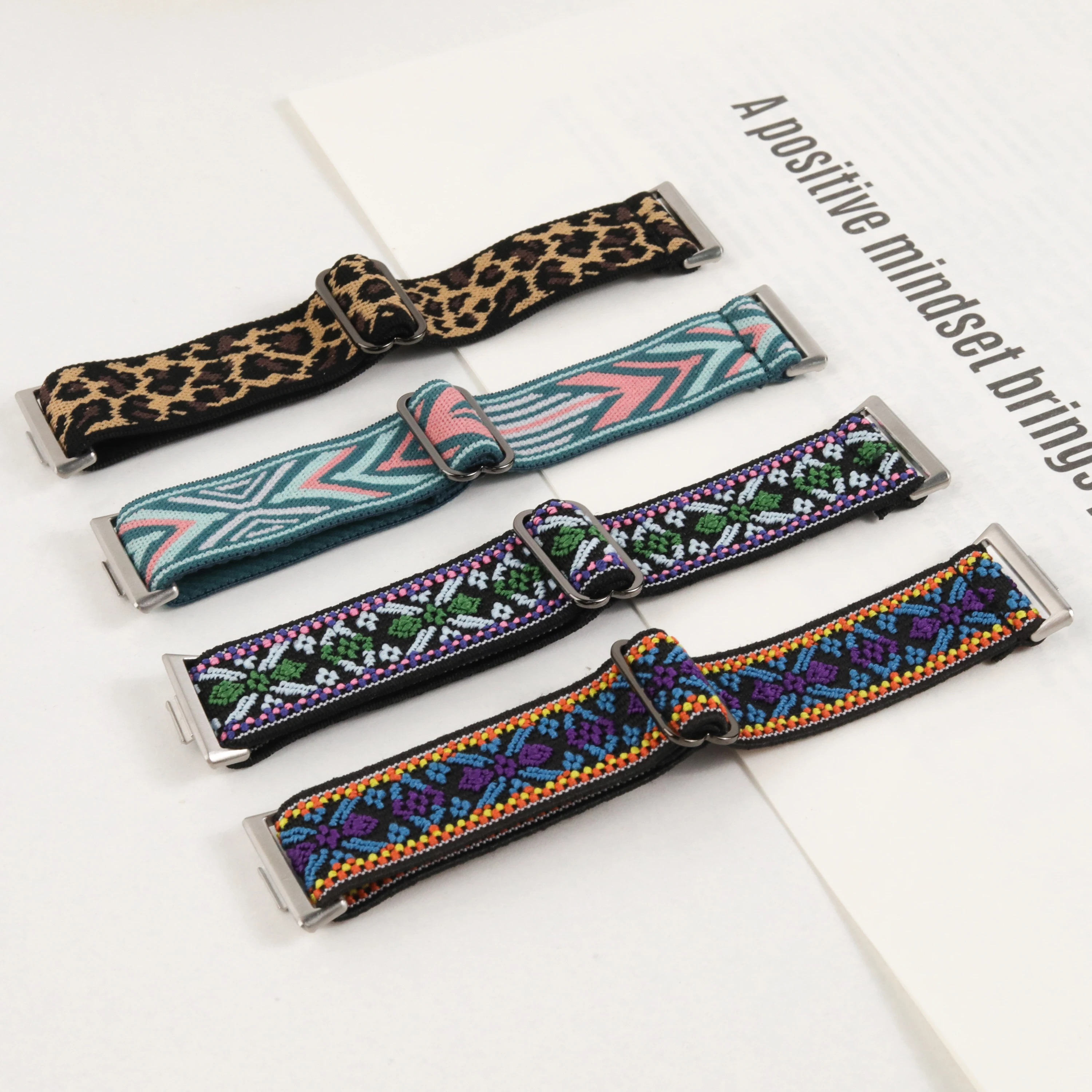 Sport Scrunchie Nylon Bracelet Strap