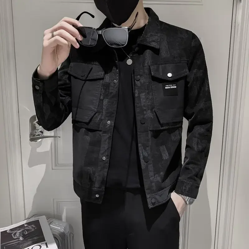 thumbnail image 1 of Chaquetas de hombre de alta calidad para primavera y otoño. Ofertas de invierno de abrigos para hombre. Reseñas de Joker Korean. Muchas novedades casuales en marcas originales. Y2k., 1 of 4