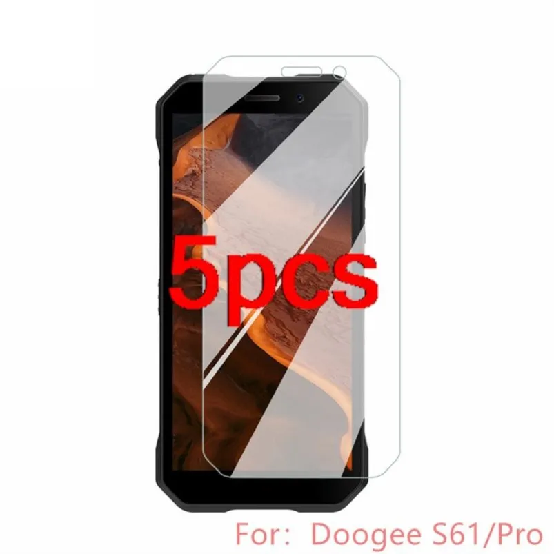 

Защитное закаленное стекло Для doogee s61 s61pro doogees61, 5 шт.