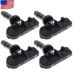 4x  13586335 Set of 4 for GM New Tire Pressure Monitoring Sensors TPMS For Chevy GMC