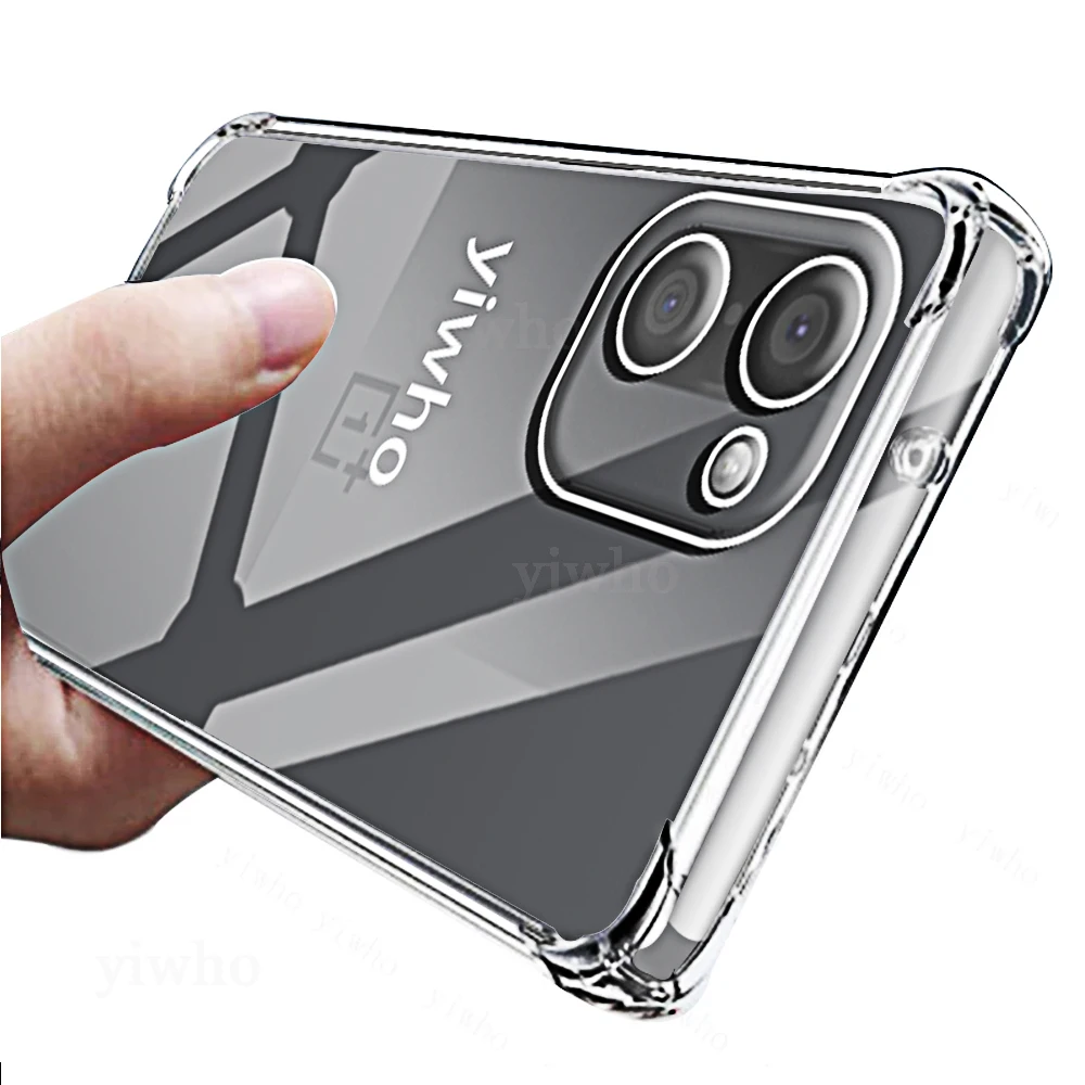 Premium Transparent Soft TPU Phone Case - Protective Clear Back Cover