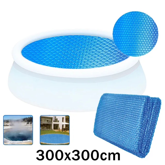 Cobertor Solar De Burbuja ECO 800 Azul Para Piscina (8 X 4 M