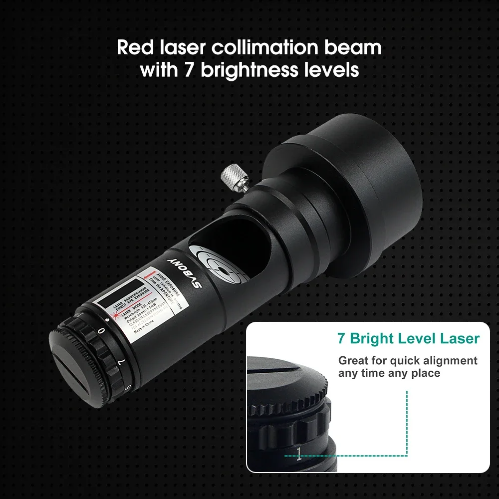 Hedef yüzey üzerinde kollimatör lazer ışını gösterimi